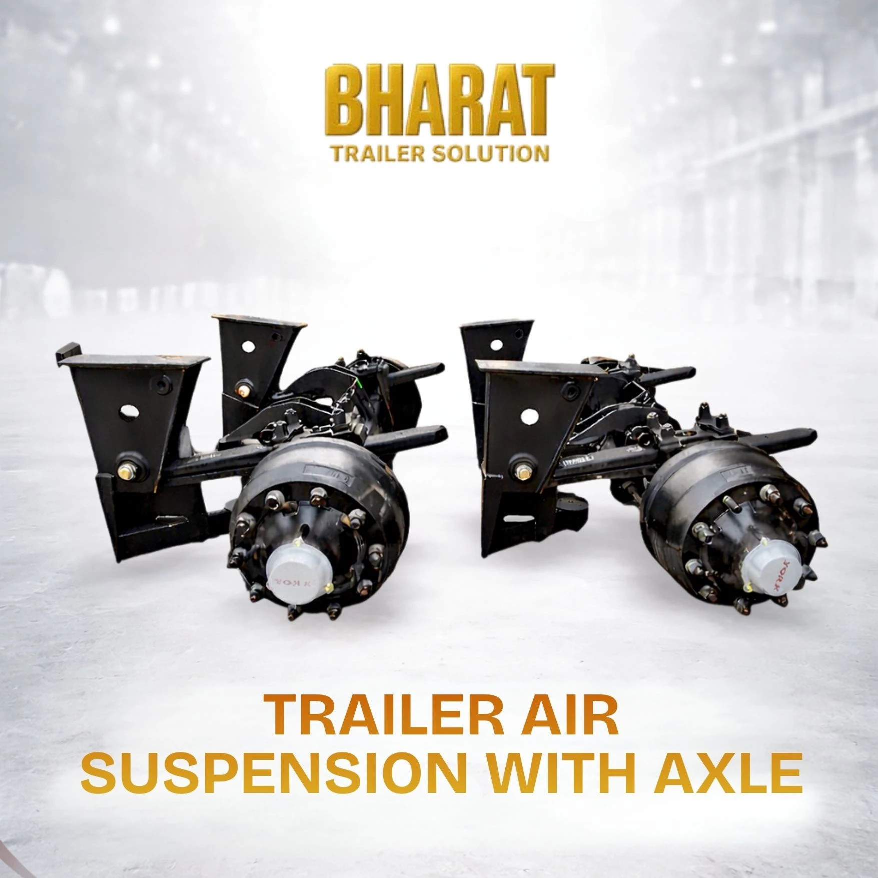 Trailer Air Suspension with Axle